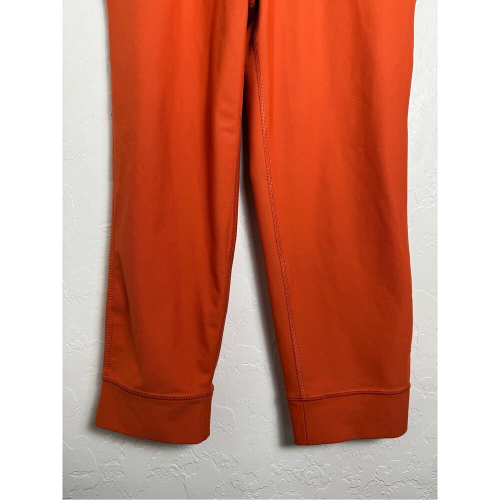 Old Navy High Waisted PowerSoft Crop Jogger Pant Buttery Soft - Orange - Picture 7 of 12